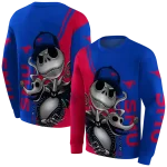 smu mustangs jack skellington blue hoodie best selling