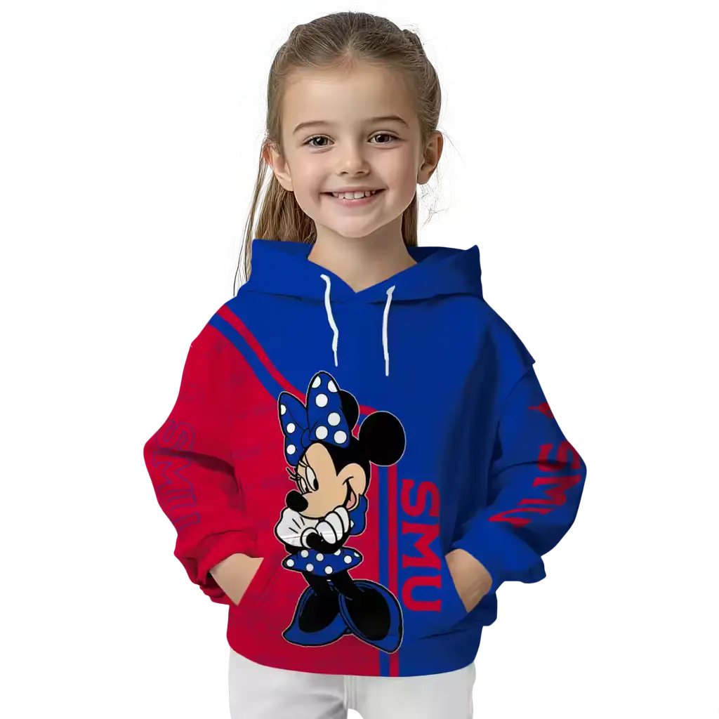 smu mustangs minnie mouse blue hoodie top rated smu mustangs minnie mouse blue hoodie top rated