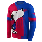 smu mustangs playful snoopy blue hoodie best selling