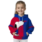 smu mustangs playful snoopy blue hoodie best selling