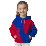 smu mustangs splatter effect blue hoodie best selling