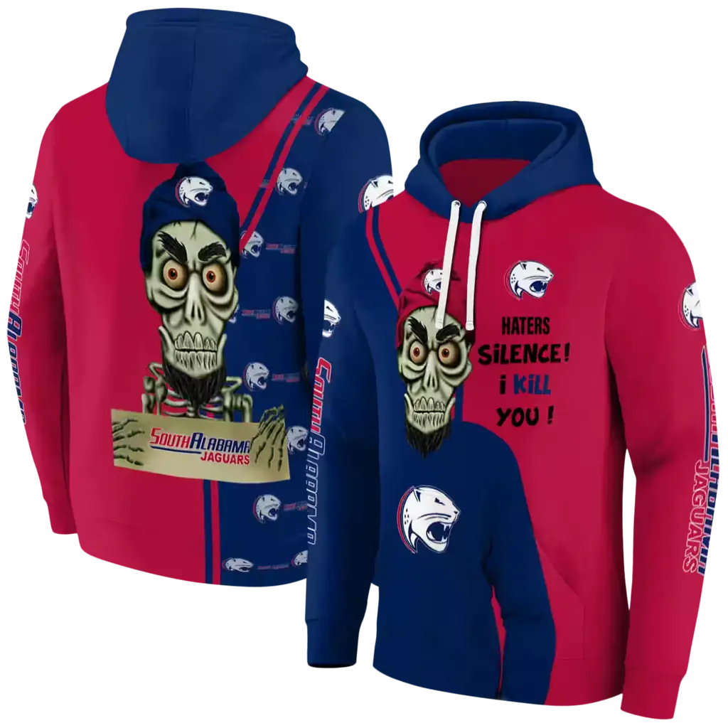 south alabama jaguars achmed skull blue hoodie fashion forward south alabama jaguars achmed skull blue hoodie fashion forward