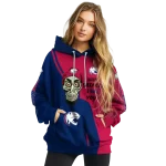 south alabama jaguars achmed skull blue hoodie best selling