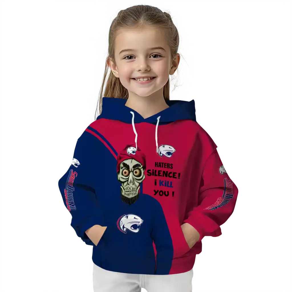 south alabama jaguars achmed skull blue hoodie top rated south alabama jaguars achmed skull blue hoodie top rated
