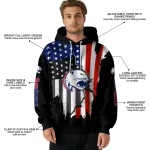 south alabama jaguars american pride black hoodie best selling