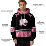 south alabama jaguars awareness ribbon black pink hoodie best selling
