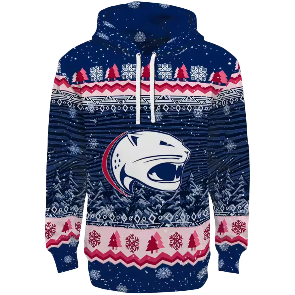 south alabama jaguars christmas trees blue hoodie best selling south alabama jaguars christmas trees blue hoodie best selling