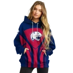 south alabama jaguars concentric lines blue black hoodie best selling