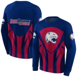 south alabama jaguars concentric lines blue black hoodie best selling