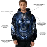 south alabama jaguars demonic skull blue black hoodie best selling