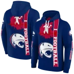 south alabama jaguars football heartbeat blue hoodie best selling