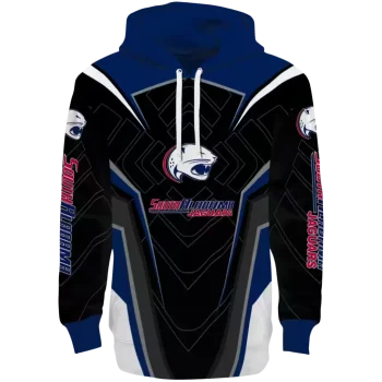 south alabama jaguars futuristic pattern blue black hoodie best selling