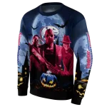 south alabama jaguars halloween vibes blue black hoodie best selling