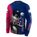 south alabama jaguars jack skellington blue hoodie best selling
