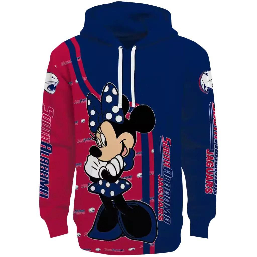 south alabama jaguars minnie mouse blue hoodie best selling south alabama jaguars minnie mouse blue hoodie best selling
