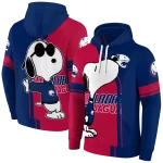 south alabama jaguars playful snoopy blue hoodie best selling