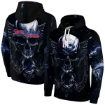 south alabama jaguars skull artwork blue black hoodie best selling