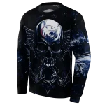 south alabama jaguars skull artwork blue black hoodie best selling