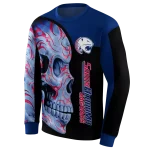 south alabama jaguars skull motif blue black hoodie best selling