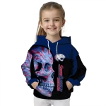 south alabama jaguars skull motif blue black hoodie best selling