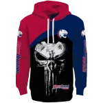 south alabama jaguars skull punisher red black hoodie best selling