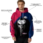 south alabama jaguars skull punisher red black hoodie best selling