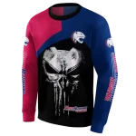 south alabama jaguars skull punisher red black hoodie best selling