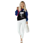 south alabama jaguars skull punisher red black hoodie best selling