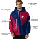 south alabama jaguars splatter effect blue hoodie best selling