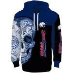 south alabama jaguars sugar skull blue black hoodie best selling