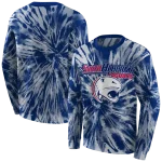 south alabama jaguars tie dye pattern blue hoodie best selling