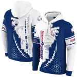 south alabama jaguars triangular pattern blue white hoodie best selling