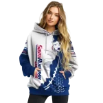 south alabama jaguars triangular pattern blue white hoodie best selling