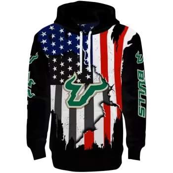 south florida bulls american pride black hoodie best selling