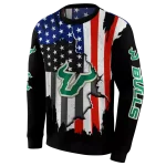south florida bulls american pride black hoodie best selling
