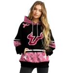 south florida bulls awareness ribbon black pink hoodie best selling