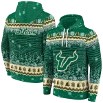 south florida bulls christmas trees green hoodie best selling