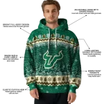 south florida bulls christmas trees green hoodie best selling