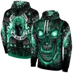 south florida bulls demonic skull green black hoodie best selling