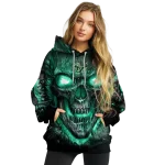 south florida bulls demonic skull green black hoodie best selling