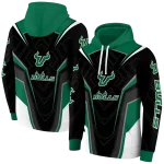 south florida bulls futuristic pattern green black hoodie best selling