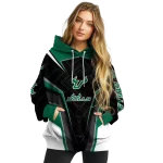 south florida bulls futuristic pattern green black hoodie best selling