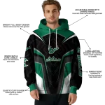 south florida bulls futuristic pattern green black hoodie best selling
