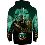 south florida bulls halloween vibes green black hoodie best selling