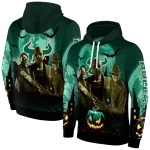 south florida bulls halloween vibes green black hoodie best selling
