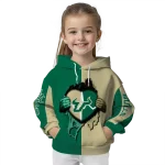 south florida bulls heartbeat graphic green hoodie best selling
