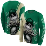 south florida bulls jack skellington green hoodie best selling