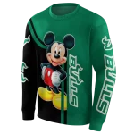 south florida bulls mickey mouse green black hoodie best selling