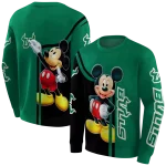 south florida bulls mickey mouse green black hoodie best selling