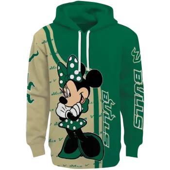 south florida bulls minnie mouse green hoodie best selling